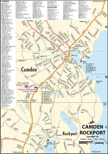Maine Atlas & Gazetteer- Camden/Rockport Preview 1