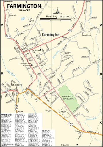 Maine Atlas & Gazetteer- Farmington Preview 1