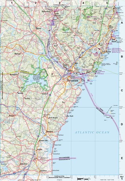 Maine Atlas & Gazetteer Map 1 Preview 1