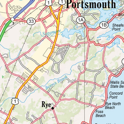 Maine Atlas & Gazetteer Map 1 Preview 2