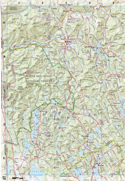 Maine Atlas & Gazetteer Map 10 Preview 1