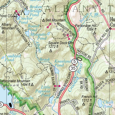 Maine Atlas & Gazetteer Map 10 Preview 2