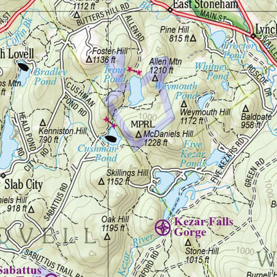 Maine Atlas & Gazetteer Map 10 Preview 3