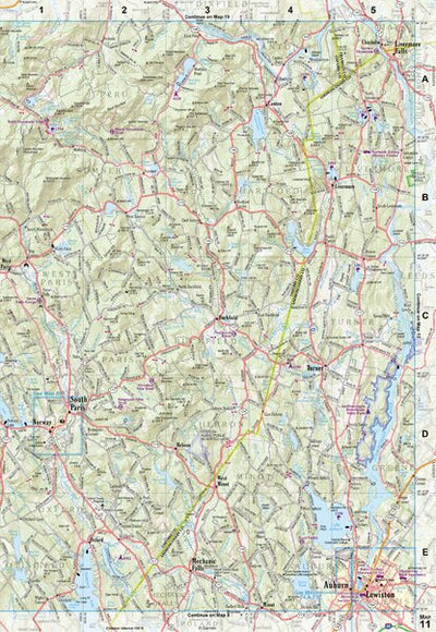 Maine Atlas & Gazetteer Map 11 Preview 1