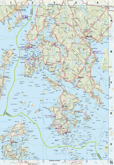 Maine Atlas & Gazetteer Map 15 Preview 1