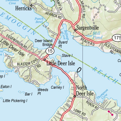 Maine Atlas & Gazetteer Map 15 Preview 2