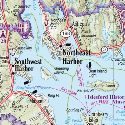 Maine Atlas & Gazetteer Map 16 Preview 2