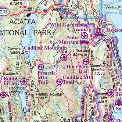 Maine Atlas & Gazetteer Map 16 Preview 3