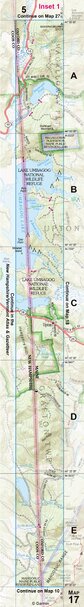 Maine Atlas & Gazetteer Map 17 Inset 1 Preview 1