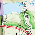 Maine Atlas & Gazetteer Map 17 Inset 1 Preview 2