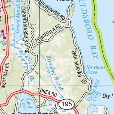 Maine Atlas & Gazetteer Map 17 Preview 3
