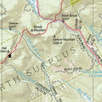Maine Atlas & Gazetteer Map 18 Preview 2