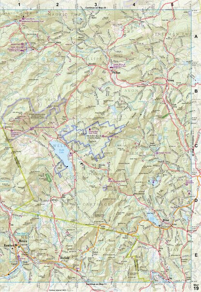 Maine Atlas & Gazetteer Map 19 Preview 1