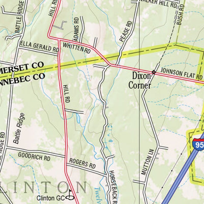 Maine Atlas & Gazetteer Map 21 Preview 2