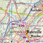 Maine Atlas & Gazetteer Map 21 Preview 3