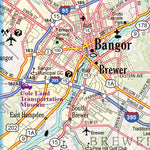 Maine Atlas & Gazetteer Map 23 Preview 3