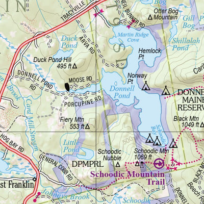 Maine Atlas & Gazetteer Map 24 Preview 3