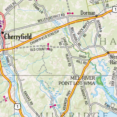 Maine Atlas & Gazetteer Map 25 Preview 3