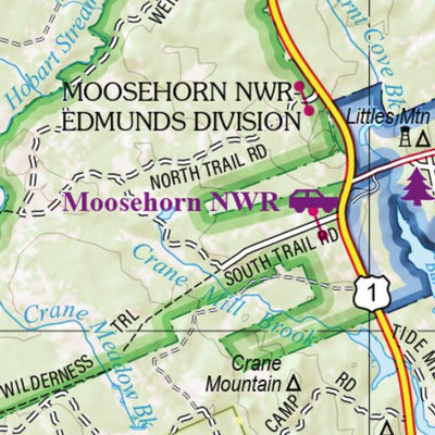 Maine Atlas & Gazetteer Map 27 Preview 3