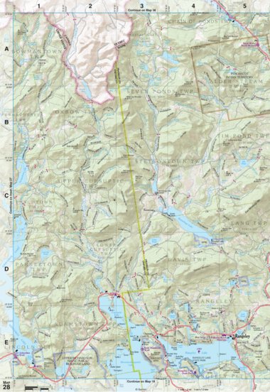 Garmin Maine Atlas & Gazetteer Map 28 digital map