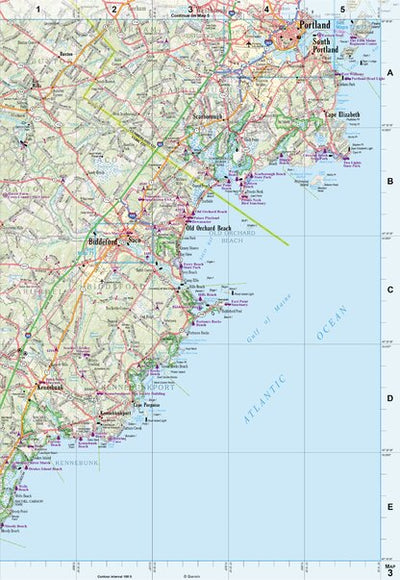 Maine Atlas & Gazetteer Map 3 Preview 1