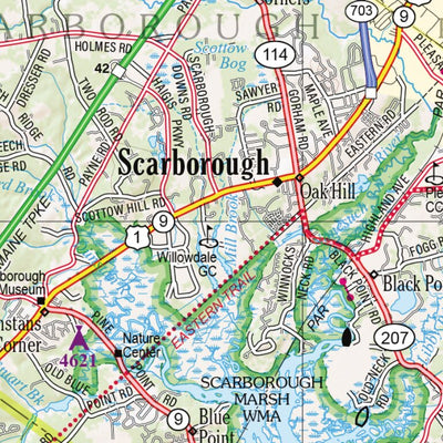 Maine Atlas & Gazetteer Map 3 Preview 3