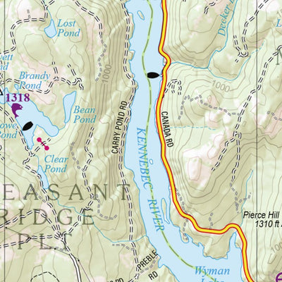 Maine Atlas & Gazetteer Map 30 Preview 2