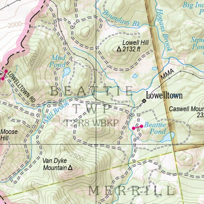 Maine Atlas & Gazetteer Map 38 Preview 3