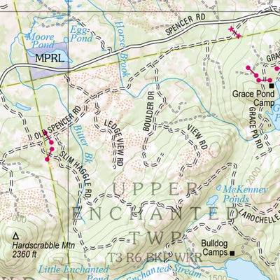 Maine Atlas & Gazetteer Map 39 Preview 3