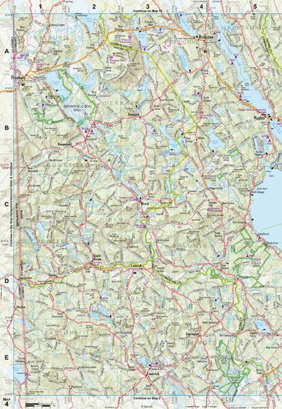 Maine Atlas & Gazetteer Map 4 Preview 1