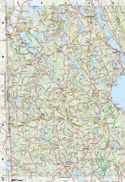 Maine Atlas & Gazetteer Map 4 Preview 1