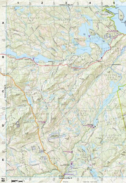 Maine Atlas & Gazetteer Map 40 Preview 1