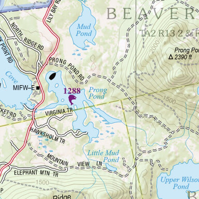 Maine Atlas & Gazetteer Map 41 Preview 2