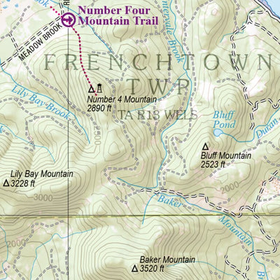 Maine Atlas & Gazetteer Map 41 Preview 3