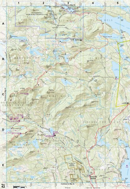 Maine Atlas & Gazetteer Map 42 Preview 1