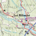 Maine Atlas & Gazetteer Map 43 Preview 3