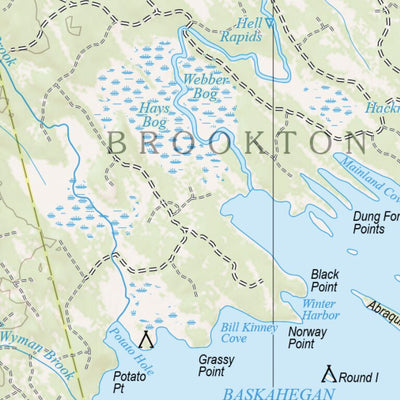 Maine Atlas & Gazetteer Map 45 Preview 2