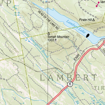 Maine Atlas & Gazetteer Map 46 Preview 3