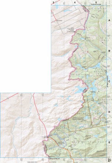 Garmin Maine Atlas & Gazetteer Map 47 digital map
