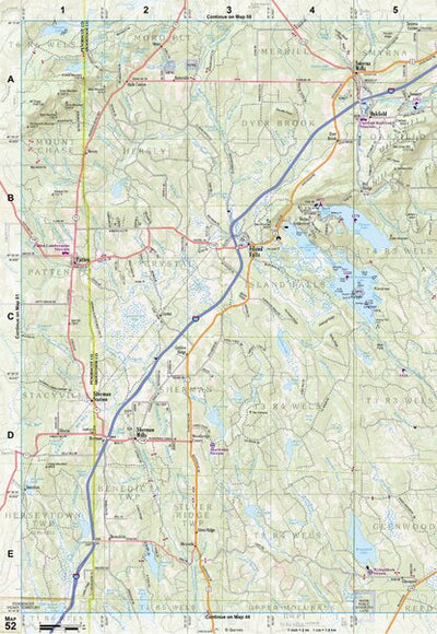 Maine Atlas & Gazetteer Map 52 Preview 1