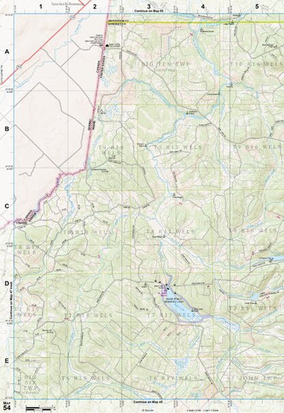Maine Atlas & Gazetteer Map 54 Preview 1