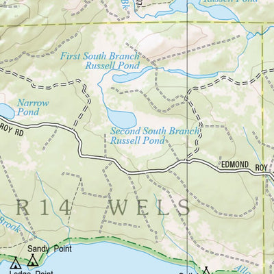 Maine Atlas & Gazetteer Map 55 Preview 2
