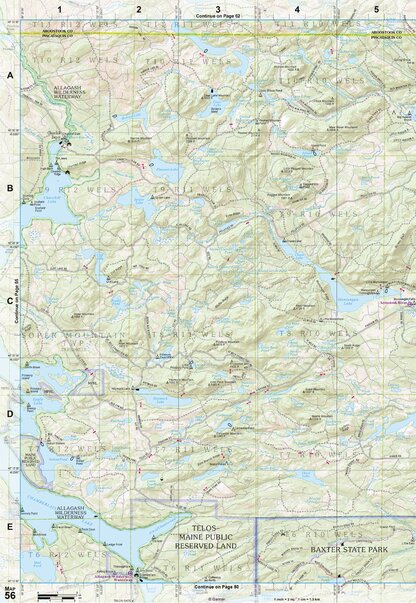 Maine Atlas & Gazetteer Map 56 Preview 1