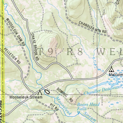 Maine Atlas & Gazetteer Map 57 Preview 3