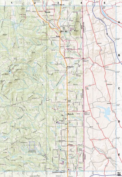 Maine Atlas & Gazetteer Map 59 Preview 1