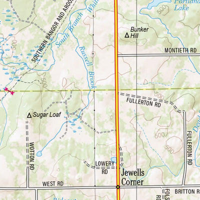 Maine Atlas & Gazetteer Map 59 Preview 2