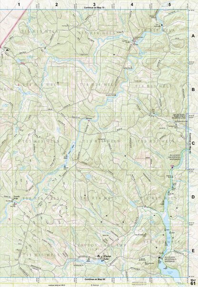 Maine Atlas & Gazetteer Map 61 Preview 1