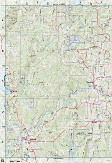Garmin Maine Atlas & Gazetteer Map 64 digital map