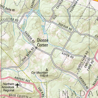 Maine Atlas & Gazetteer Map 68 Preview 3