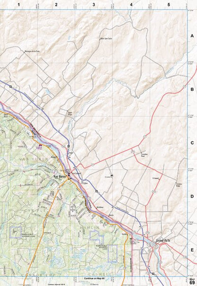Maine Atlas & Gazetteer Map 69 Preview 1